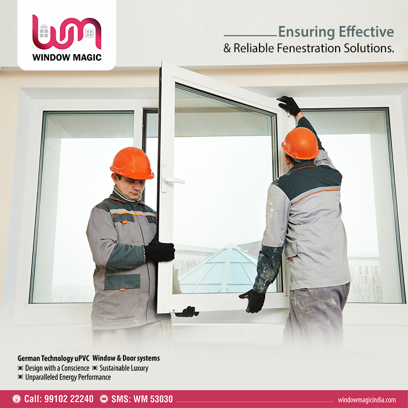 uPVC window manufacturers in India